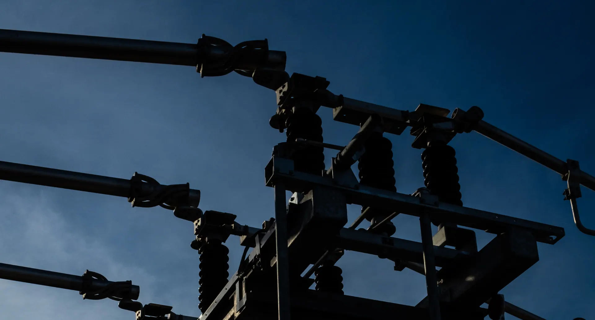 Substation silhouette